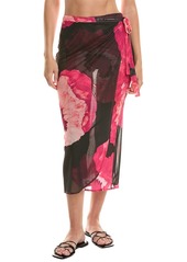 Natori Poppy Sheer Sarong