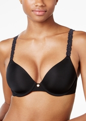 Natori Women's Pure Luxe Custom Coverage Contour Underwire Bra 732080 - Black