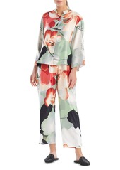 Natori Satin Mandarin Pajama Set