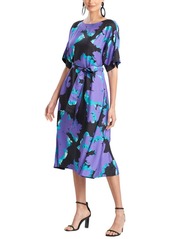 Natori Taichou Silk-Blend Dress