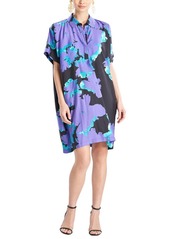 Natori Taichou Silk-Blend Dress