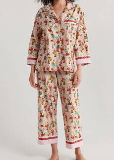 Natori Tea Garden Cotton Pajamas