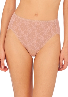 Natori Women's Bliss Allure One Size Lace French Cut Underwear 772303 - Rose Beige