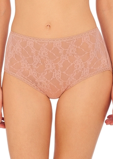 Natori Women's Bliss Allure One Size Lace Full Brief Underwear 778303 - Rose Beige