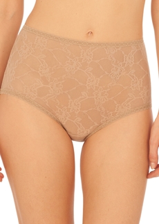 Natori Women's Bliss Allure One Size Lace Full Brief Underwear 778303 - Cafe