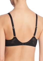 Natori Women's Discreet Convertible Wireless Spacer Bra 723298 - Black/Buff