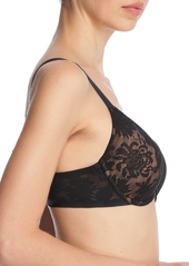 Natori Women's Discreet Convertible Wireless Spacer Bra 723298 - Black/Buff