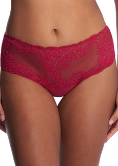 Natori Women's Feathers Lace Brief Underwear 756023 - Pomegranate