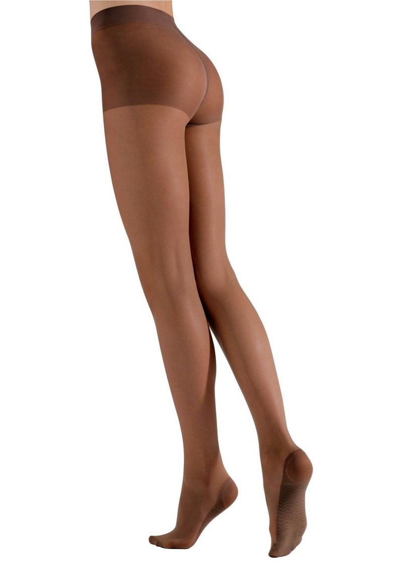 Natori Women's Massaging Sheer Control Top Tights - Nude