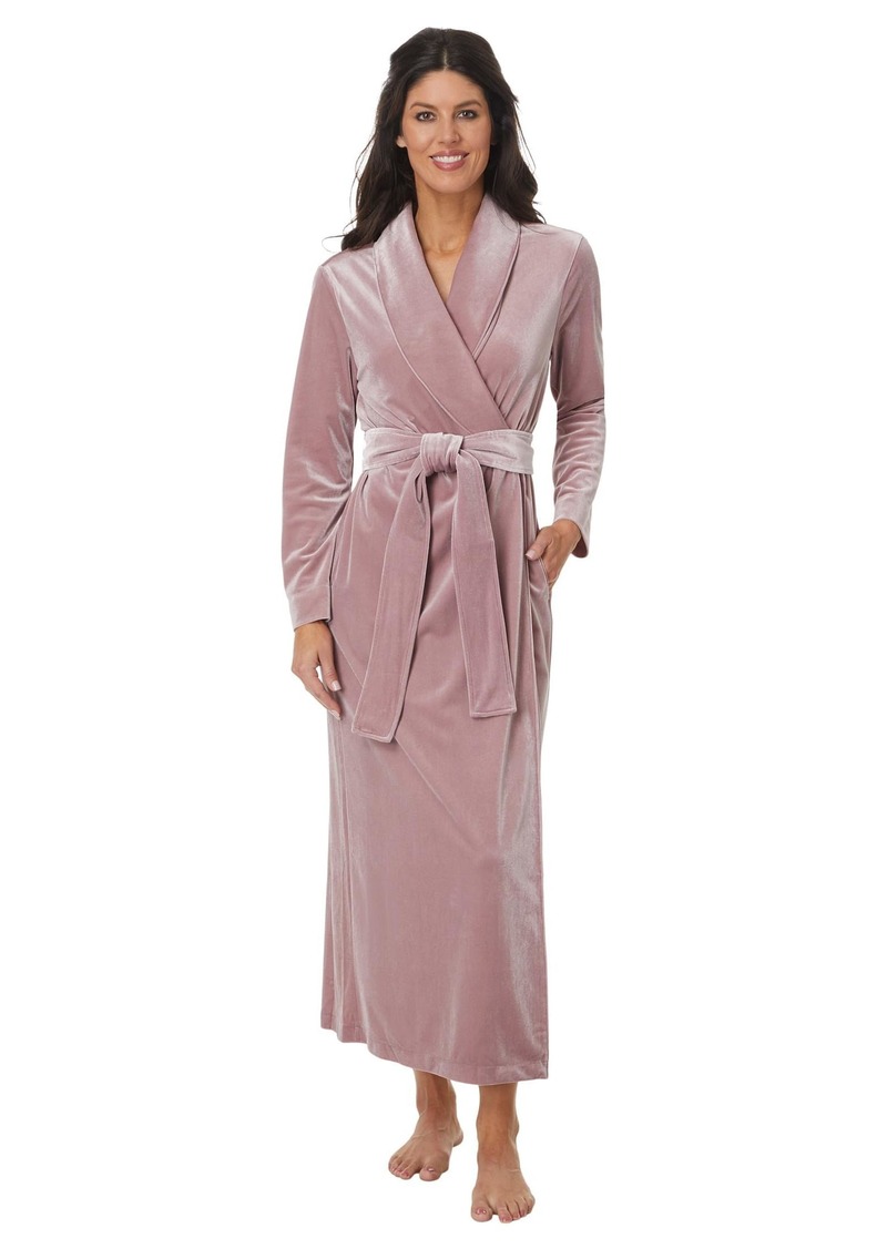 Natori Women's Natalie Velvet Robe