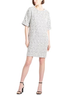 Natori Women's Tweed Shift Dress - Ntb