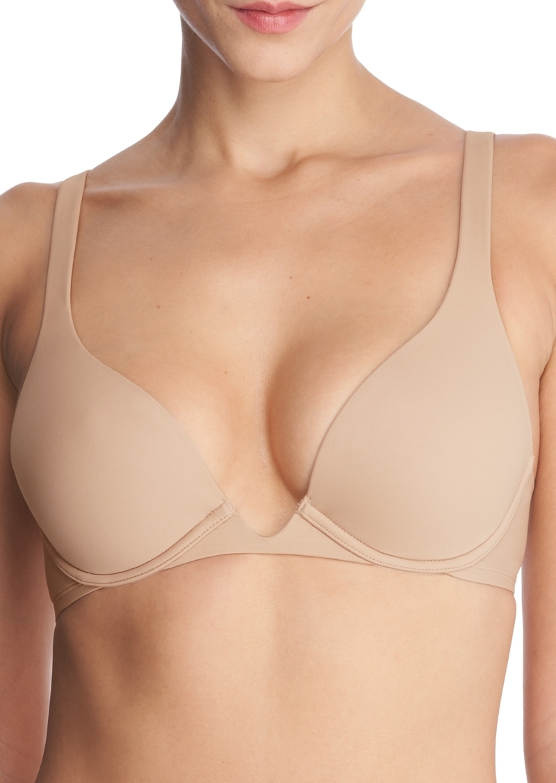 Natori Women's Verge Convertible Plunge Contour Underwire Bra 722326 - Cafe