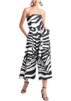 Natori Zebra Poplin Dress