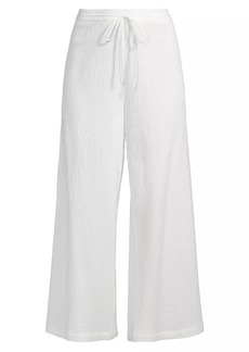Natori Onsen Cropped Cotton Lounge Pants