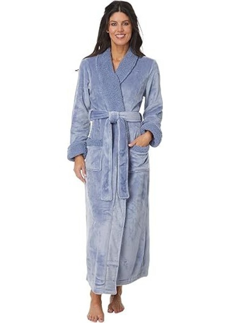 Natori Plush Sherpa Robe 52"