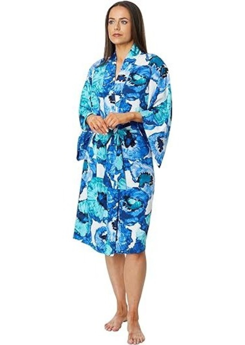 Natori Poppy Satin Robe