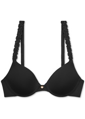 Natori Women's Pure Luxe Custom Coverage Contour Underwire Bra 732080 - Black