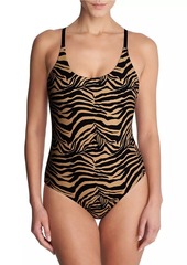 Natori Riviera Reversible One Piece Swimsuit