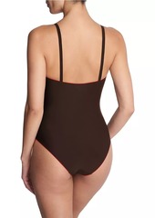 Natori Riviera Reversible One Piece Swimsuit