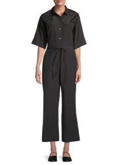 Natori Techno Poplin Straight Jumpsuit