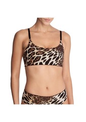 Natori Women's Riviera Reversible Bikini Top - Luxe leopard/black