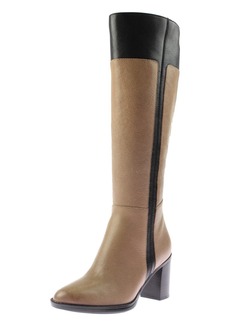 Naturalizer Frances Womens Wide Calf Leather Riding Boots