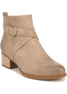 Naturalizer Kimbra Womens Faux Suede Almond Toe Ankle Boots