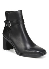 Naturalizer Aimee Waterproof Booties - Black Waterproof Leather