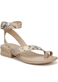 Naturalizer Birch Ankle Strap Sandals - Tan/Lilac Snake Print Leather