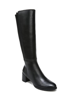 Naturalizer Brent Waterproof High Shaft Boots - Black Waterproof Leather/Fabric