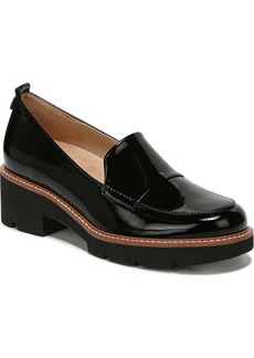Naturalizer Darry Lug Sole Loafers - Black Patent Leather