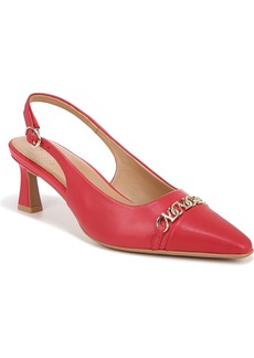 Naturalizer Dovey Slingback Pumps - Red Leather