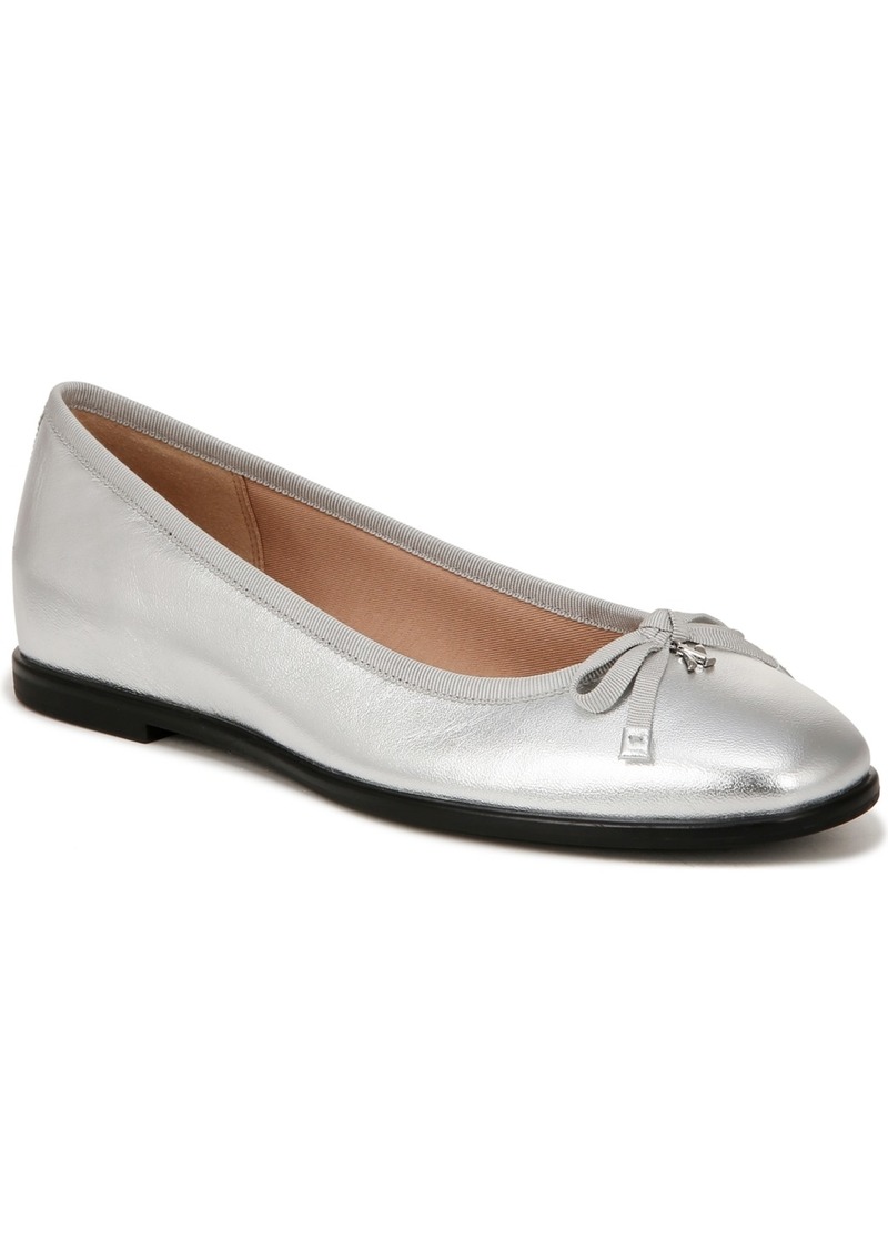 Naturalizer Essential Ballet Flats - Silver Leather