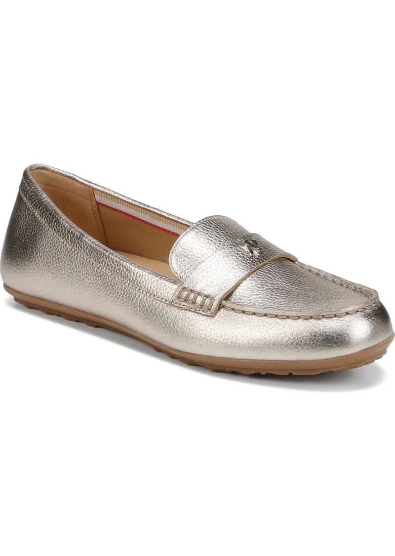 Naturalizer Evie Slip-On Moccasins - Warm Silver Leather