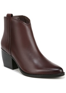 Naturalizer Fairmont Western Booties - Chocolate Leather