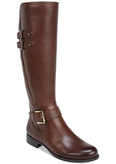 Naturalizer Jessie High Shaft Boots - Chocolate Leather