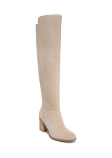 Naturalizer Kyrie Water-Resistant Over-the-Knee Boots - Porcelain Suede