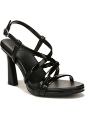 Naturalizer Luisa Strappy Dress Sandals - Platino Leather