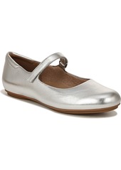 Naturalizer Maxwell-mj Mary Jane Flats - Silver Metallic Leather