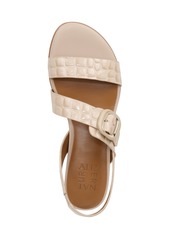 Naturalizer Meesha Slingback Sandals - Coastal Tan Croco Embossed Leather