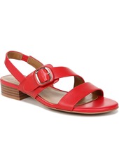 Naturalizer Meesha Slingback Sandals - Red Leather