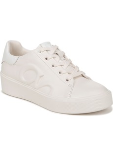 Naturalizer Morrison-Logo Sneakers - Warm White/White Leather