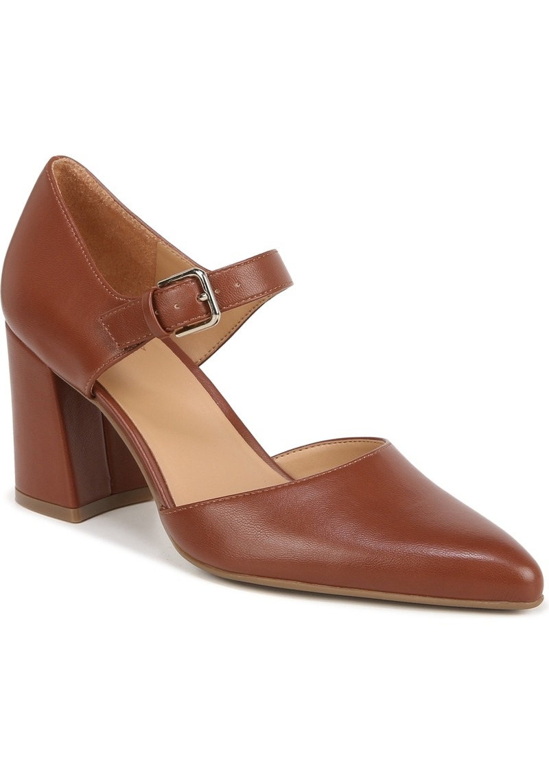 Naturalizer Pixie Mary Jane Pumps - Brazil Nut Faux Leather