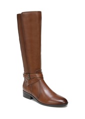 Naturalizer Rena Riding Boots - Chocolate Brown Leather