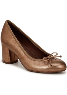 Naturalizer Sienna Pumps - Soft Bronze Metallic Leather