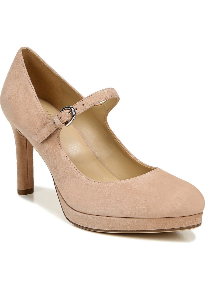 Naturalizer Talissa Mary Jane Pumps - Barely Nude Suede