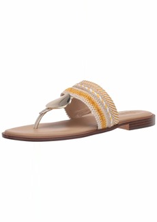 Naturalizer Women's Fayee Flat Sandals Yellow