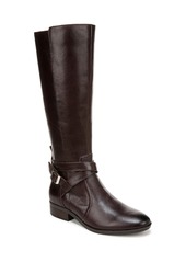 Naturalizer Women's Rena 2 Extra Wide Calf Knee High Block Heel Riding Boots - Deep Saddle Brown Leather