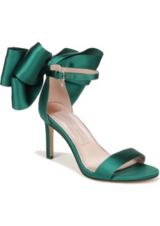 Pnina Tornai for Naturalizer Amour Ankle Strap Bow Sandals - Envy Green Satin
