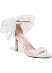 Pnina Tornai for Naturalizer Amour Ankle Strap Bow Sandals - Pink Satin